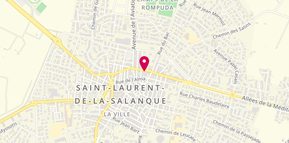 Plan de Jaja'P, 30 avenue Maréchal Foch, 66250 Saint-Laurent-de-la-Salanque