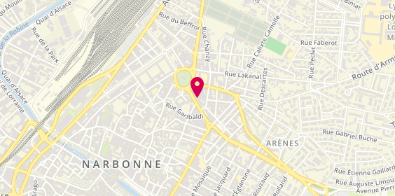 Plan de Kioskasie, 11 Boulevard Général de Gaulle, 11100 Narbonne