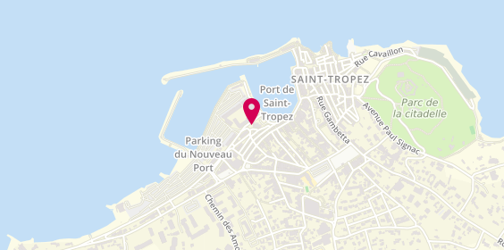 Plan de Hatsuke, 3 place Alphonse Celli, 83990 Saint-Tropez