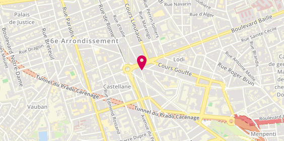 Plan de L'Instinct Nippon, 1 Rue du Rouet, 13006 Marseille