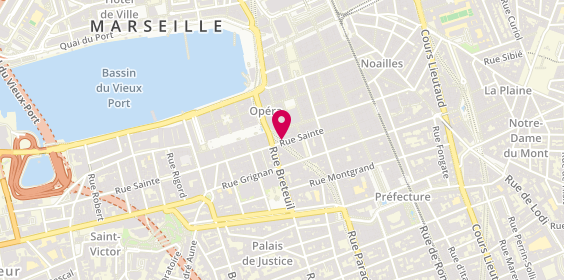 Plan de Aux Antipodes, 26 Rue Sainte, 13001 Marseille