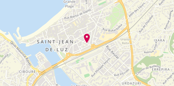 Plan de Etxe Nami, 11 avenue Jaureguiberry, 64500 Saint-Jean-de-Luz