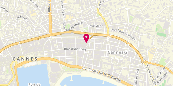 Plan de Asiakeo, 41 Bis Rue Hoche, 06400 Cannes
