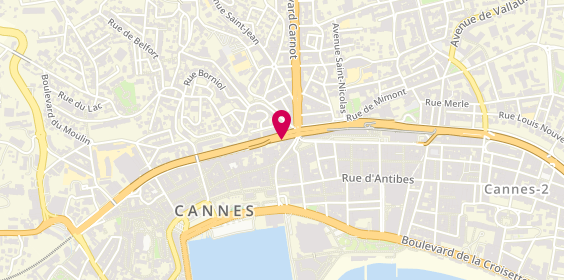 Plan de Wasabi d'Azur, 7 Boulevard de la Ferrage, 06400 Cannes