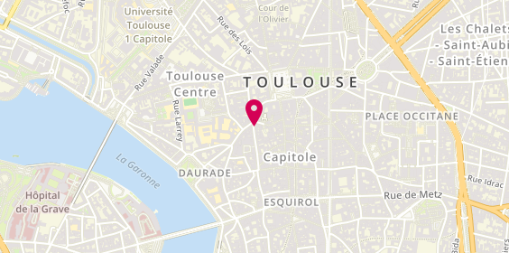 Plan de Fufu Ramen Toulouse, 32 Rue Sainte-Ursule, 31000 Toulouse