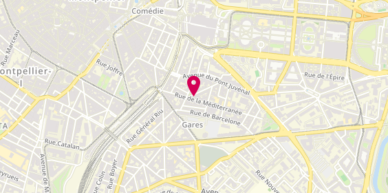 Plan de Moutarde & Wasabi, 2 Rue Lamartine, 34000 Montpellier