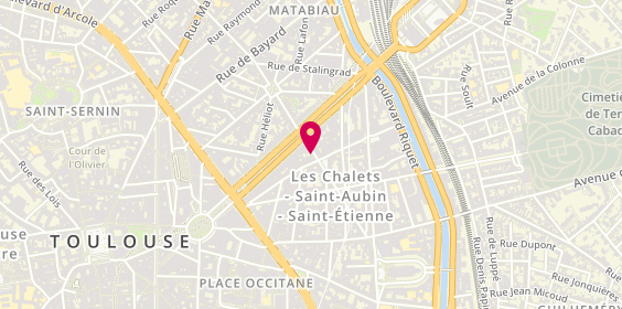 Plan de Restaurant SHUN, 35 Rue Nicolas Bachelier, 31000 Toulouse