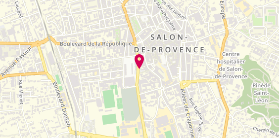 Plan de SUMOSHI, 83 Boulevard Victor Joly, 13300 Salon-de-Provence
