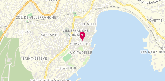 Plan de La Pizze, 4 place de la République, 06230 Villefranche-sur-Mer