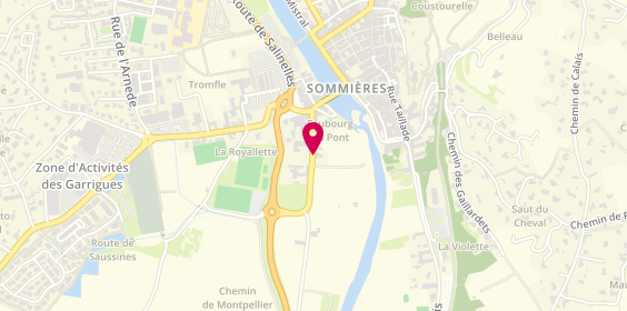 Plan de Somm'Sushi, 25 Route de Montpellier, 30250 Sommières