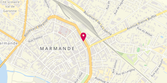 Plan de J'Adooore Les Sushis, 21 Boulevard Gambetta, 47200 Marmande