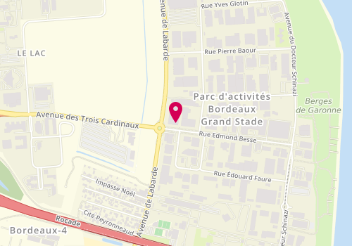 Plan de Restaurant Sakana, 41 Rue Edmond Besse, 33300 Bordeaux