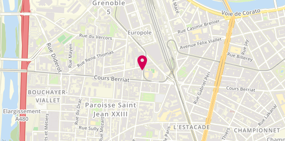 Plan de Ty Chaud, 14 Rue Abbé Grégoire, 38000 Grenoble
