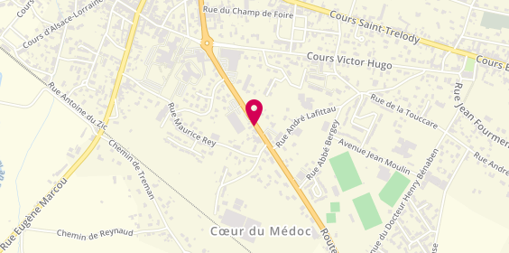 Plan de Le Sûsacô, 10 Route Bordeaux, Bis, 33340 Lesparre-Médoc