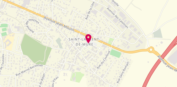 Plan de Sushi'na, 2 Rue du Centre Bourg, 69720 Saint-Laurent-de-Mure