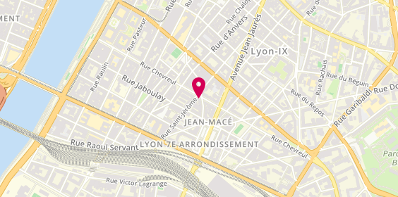 Plan de Mika Suschi, 50 Rue Chevreul, 69007 Lyon