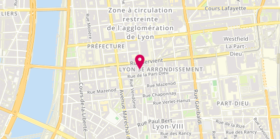 Plan de O'jap, 182 Rue de Créqui, 69003 Lyon