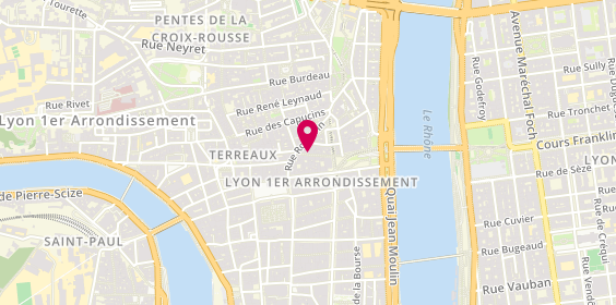 Plan de Petit osaka, 5 Rue Désirée, 69001 Lyon