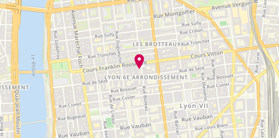 Plan de Miroku Néko, 84 Rue Boileau, 69006 Lyon