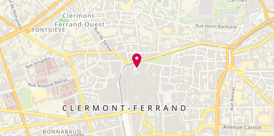 Plan de Yam Yam, 15 place Francis Ponge, 63000 Clermont-Ferrand