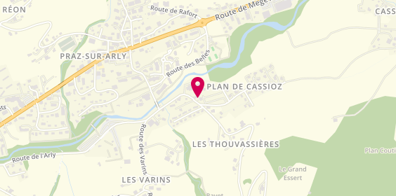 Plan de Chez Sachi, 229 Route des Thouvassières, 74120 Praz-sur-Arly