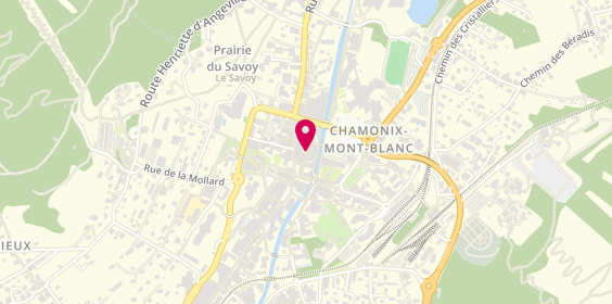 Plan de Le Munchie, 87 Rue des Moulins, 74400 Chamonix-Mont-Blanc
