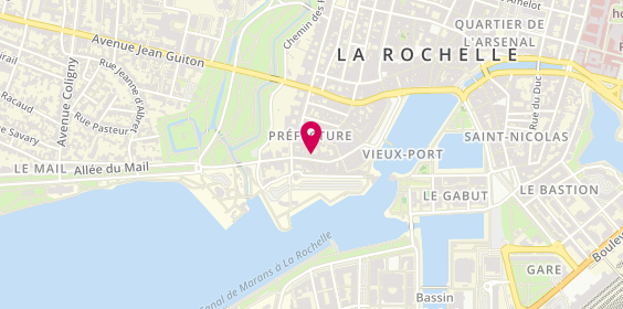 Plan de Restaurant Koi, 42 Rue Saint Jean du Pérot, 17000 La Rochelle