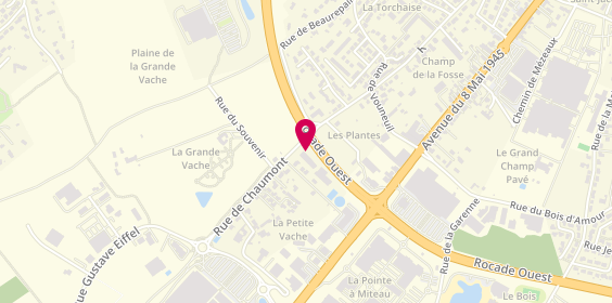 Plan de Gambas Royale, 21 Rue de Chaumont, 86000 Poitiers