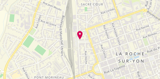 Plan de Le Jap'yonnais, 14 avenue Gambetta, 85000 La Roche-sur-Yon