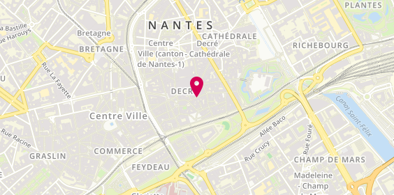 Plan de Au Soleil Levant, 12 Rue de la Juiverie, 44000 Nantes