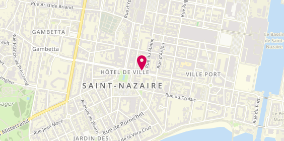 Plan de Asiya, 48 avenue du Général de Gaulle, 44600 Saint-Nazaire