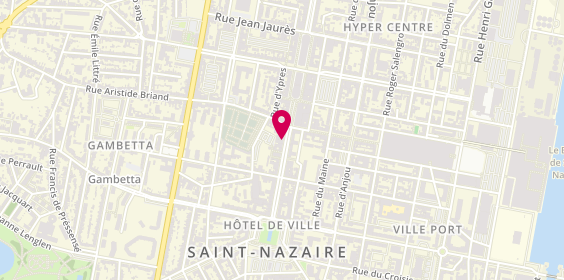 Plan de Sushi King, 29 Avenue de la Republique, 44600 Saint-Nazaire