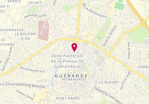 Plan de Toto Sushi, 5 Faubourg Sainte-Anne, 44350 Guérande