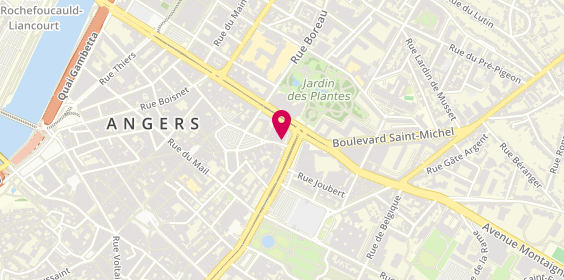 Plan de Ramen Ô Ba, 51 Rue Jules Guitton, 49100 Angers
