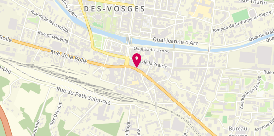 Plan de Line Sushi Vosges, 14 Rue d'Alsace, 88100 Saint-Dié-des-Vosges