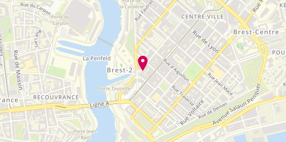 Plan de Le Jimida, 5 Rue Louis Pasteur, 29200 Brest