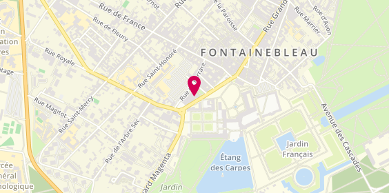 Plan de MA.SU Fontainebleau, 7 Rue Dénecourt, 77300 Fontainebleau