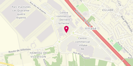 Plan de Au Bureau Villabé, Zone Aménagement des Brateaux
Route de Villoison, 91100 Villabé