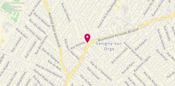 Plan de Kidaya, 75 Boulevard Aristide Briand, 91600 Savigny-sur-Orge