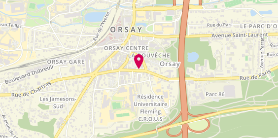 Plan de Le Palais d'Orsay, 9 Rue du Dr Ernest Lauriat, 91400 Orsay