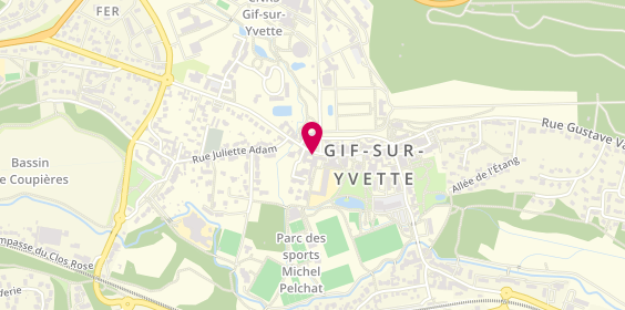 Plan de Sushi Yuki, 1 avenue du Général Leclerc, 91190 Gif-sur-Yvette