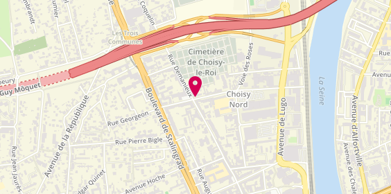 Plan de Love Pizza, 36 Rue du Dr Roux, 94600 Choisy-le-Roi