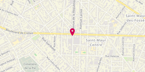 Plan de Planet Saint Maur, 2 Rue Baratte Cholet, 94100 Saint-Maur-des-Fossés