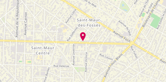 Plan de Samouraï, 159 Boulevard de Créteil, 94100 Saint-Maur-des-Fossés
