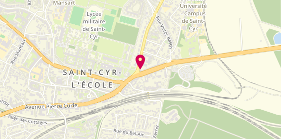 Plan de Asian Grill, 34 avenue De la Division Leclerc, 78210 Saint-Cyr-l'École