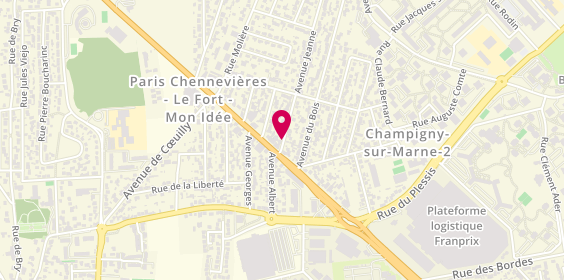 Plan de Sushilin, 1 Avenue Jeanne, 94430 Chennevières-sur-Marne