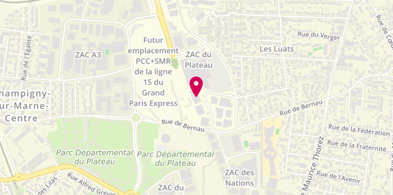 Plan de Panda Ii, 8-10 Rue Serpente, 94500 Champigny-sur-Marne