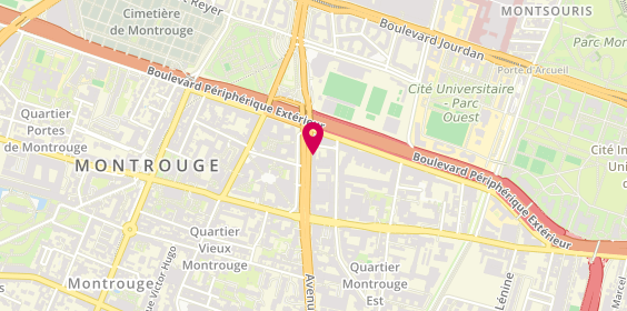 Plan de Sushi In Montrouge, 37 avenue Aristide Briand, 92120 Montrouge