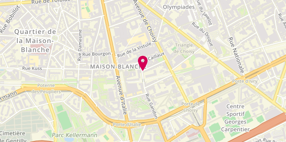 Plan de Maison Jenny, 9 Rue Gandon, 75013 Paris