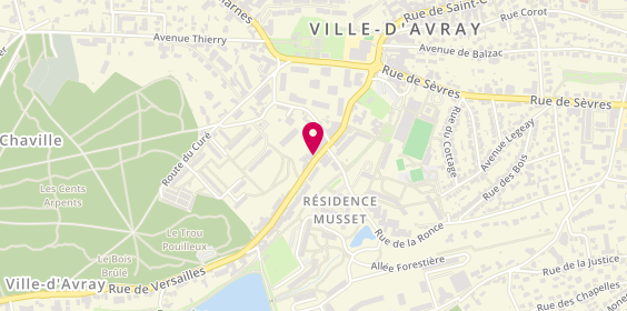 Plan de New Sayuri, 32 Rue de Versailles, 92410 Ville-d'Avray
